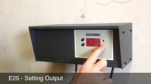 E25 - Setting Output