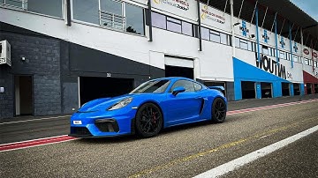 Hot Lap in Porsche Cayman GT4 on Circuit Zolder in 4K!