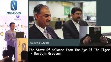 The State Of Malware From The Eye Of The Tiger | Martijn Grooten | nullcon Goa 2019