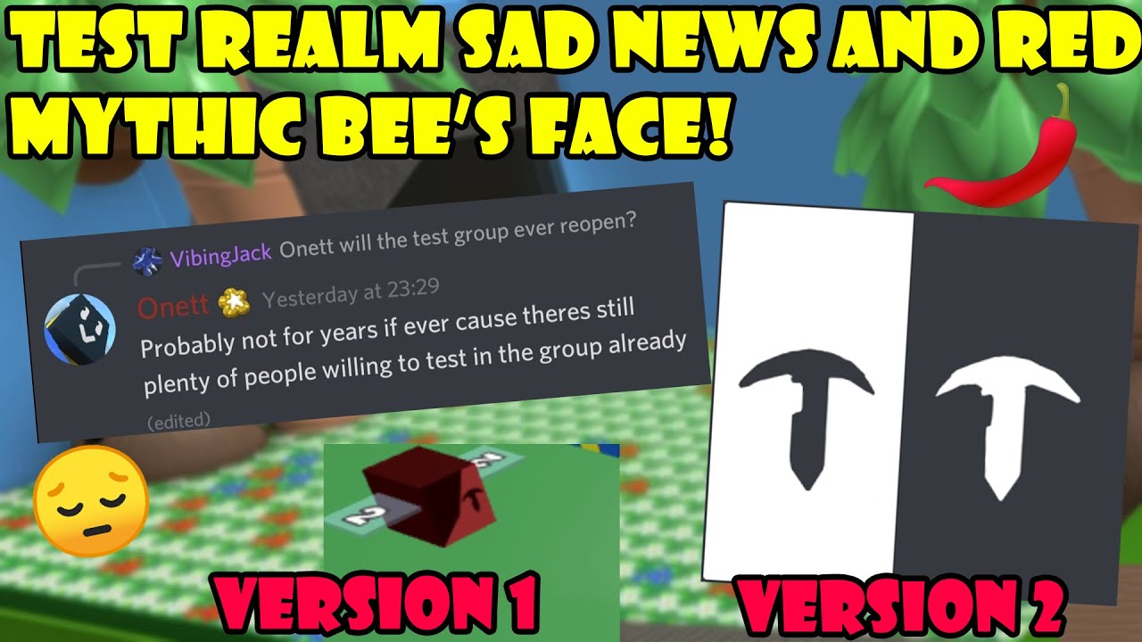 Bee Swarm Leaks on X: The PUBLIC Test Realm has re-opened! You