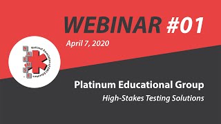 Platinum Educational Group Webinar - April 7, 2020 screenshot 3