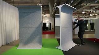 STORY WALL acoustic space dividers - INTO the Nordic Silence