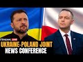 LIVE: Zelensky &amp; Polish President Karol Nawrocki Hold News Conference after Bilateral Meet | Warsaw
