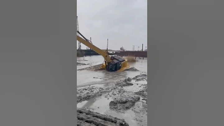 Have you seen this kind of dredging scene - DayDayNews