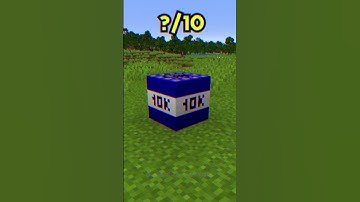 Minecraft: TNT Mod Rate From 1 to 10 🤔 #shorts