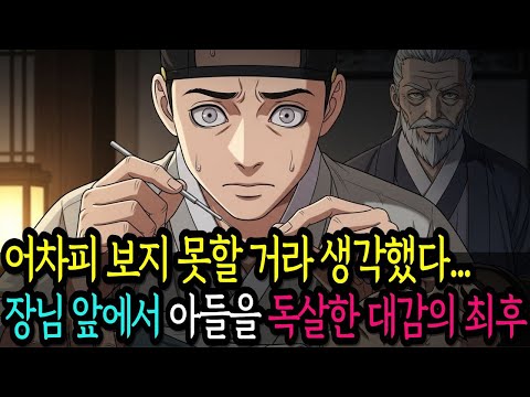 어차피 보지 못할 거라 생각했다... 장님 앞에서 아들을 독살한 대감의 최후 | 옛날이야기 | 야담 | 감동사연 #옛날이야기 #전래동화 #온담야담 #야담 #오디오드라마