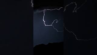 Thunder Lightning ⚡️⛈️#lightning #rainoundforsleep #rain #storm #thunder