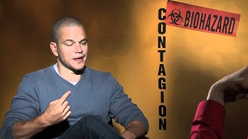 CONTAGION interview with Matt Damon - Good Will Hunting 2: Hunting Season - Jennifer Ehle
