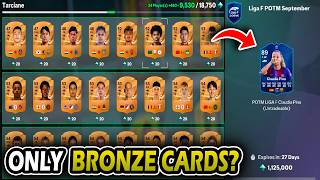 Can you Complete POTM SBC's with ONLY BRONZE CARDS?