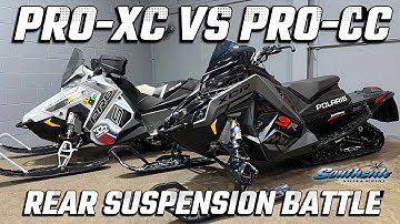 POLARIS PRO-XC VS PRO-CC REAR SUSPENSION. CAN ONE WORK AS WELL AS THE OTHER?