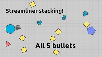 Diep.io - Streamliner stacking tutorial
