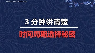 3分钟讲清楚 时间周期的奥秘!