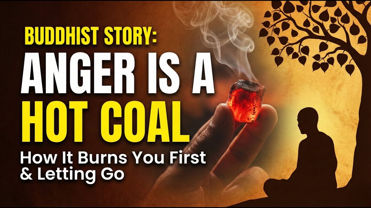 The Hot Coal Story: Why Anger Burns You First | Buddhist Wisdom