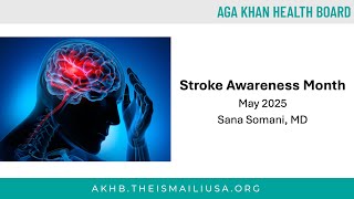 National Stroke Awareness Month