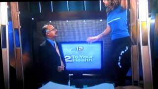 TaoMassage, Ocean, New Jersey, using Ashiatsu Oriental Bar Therapy on NEWS 12 To Your Health