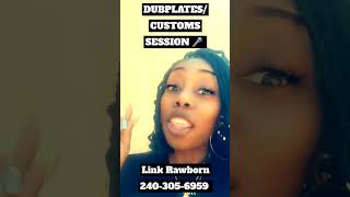 Link up📱 #DUBSESSION #CUSTOMS #BOOKINGS LINK RAWBORN 1-240-305-6959 THAT'S ALSO THE WHATS APP NUMBER