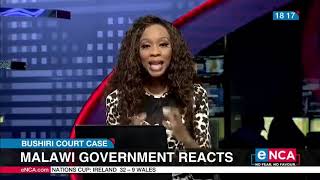 The minister of Home Affairs Gospel Kazako for Malawi responds about Bushiri and his wife