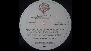 Candi Staton - When You Wake Up Tomorrow 12"