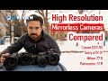 Best High Resolution Full-Frame Cameras (Canon EOS R5, Sony a7R IV, Nikon Z7 II, Panasonic S1R)