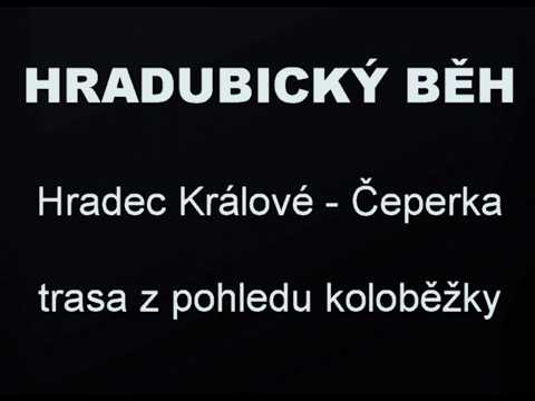 Hradubický běh - trasa Hradec Králové - Čeperka