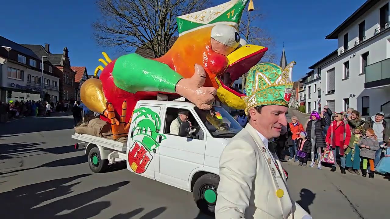 Karneval Steinheim Man Teou 🥳 Festumzug Parade März 2025