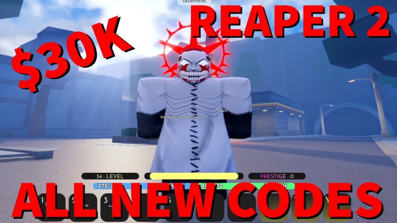 NEW* ALL WORKING CODES FOR REAPER 2