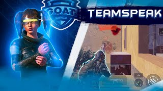 TITAN GAMING ОТДАЮТ СПОТ? | TEAMSPEAK GOAT TEAM | TEAMSPEAK PUBG MOBILE | IPHONE XR