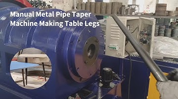 Manual Metal Pipe Taper Machine Making Table Legs