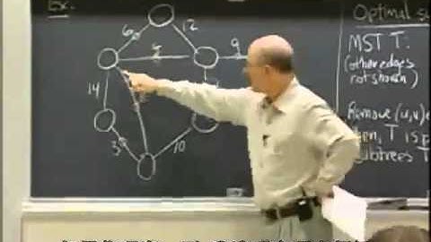 Lecture 16: Greedy Algorithms, Minimum Spanning Trees