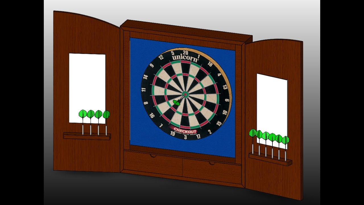 Build A Dart Board Cabinet Maribo Intelligentsolutions Co Build