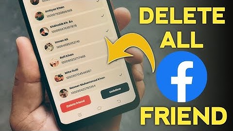 How to Delete All Facebook Friends in One Click | How to Delete fb all friends just one click