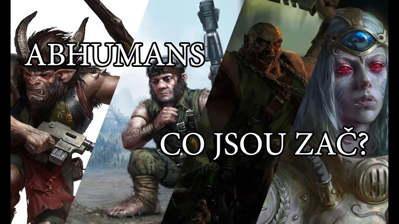 Abhumans, abnormální lidé | Warhammer 40000