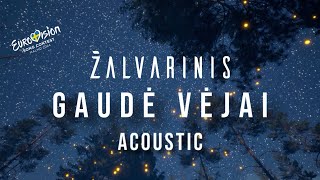 ŽALVARINIS - Gaudė Vėjai | Acoustic Version | EUROVISION 2024 | Lithuania