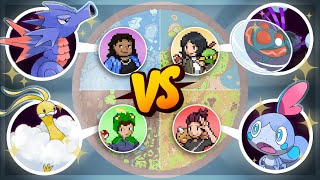 Four Biome Shiny Race ✨ 16 Shinies