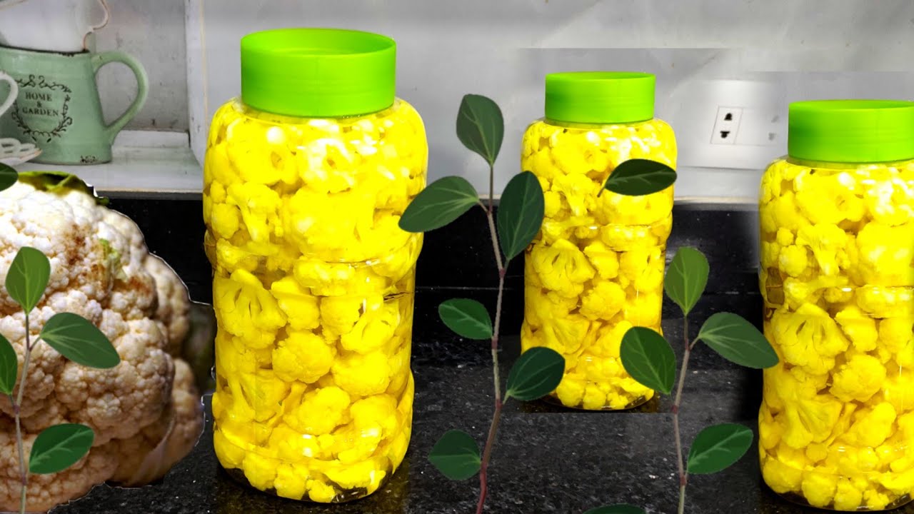 ازي تعملي مخلل القرنبيط صح بدون ريحه وطعم خطييييييييييير