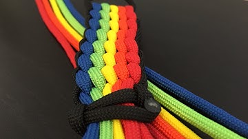 (TIAT) "12-Strand Wide Round Braid" Key Fob