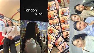 london vlog 2023: frameless exhibition, life4cuts, shopping, jollibee, eating out! 🌟