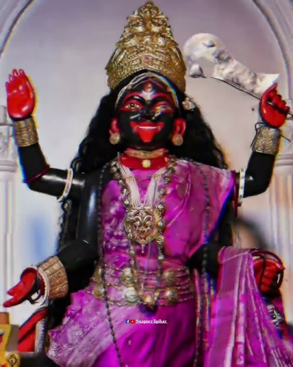 🗣️:Maa kali is so scary? Me:She is beautiful for the kindest soul 😌❤️ kali karali #kali#shorts#viral
