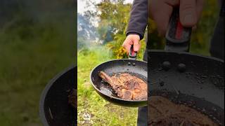 🔥 Can I cook a perfect steak in the forest?