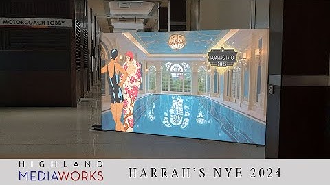 Projection Mapping - Harrah