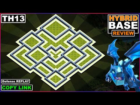 Video NEW BEST! Town Hall 13 (TH13) Base 2022 COPY LINK |... - youtube