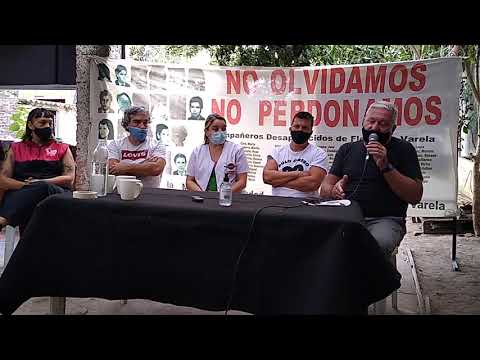 Varela: 25 Jornada por la Memoria y convocatoria Genoud: qué hicieron con Pancho Bartucci?