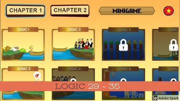 River Crossing IQ - Trivia Quiz | Logic 29 - 35