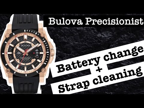 Comment changer la batterie sur une montre Bulova