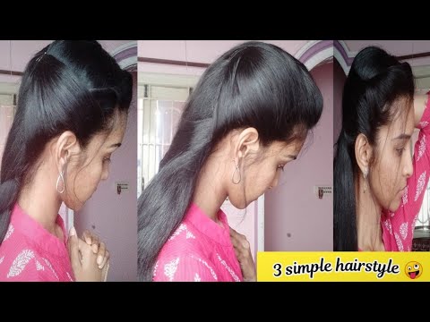 😉 3 Easy and quick hairstyle🤩 - YouTube