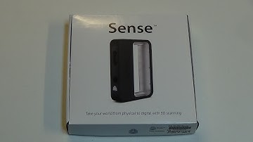 Sense 3D scanner from 3D Systems - Unboxing