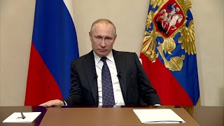 СРОЧНОЕ ОБРАЩЕНИЕ ВЛАДИМИРА ПУТИНА К ГРАЖДАНАМ РОССИИ 02.04.2020