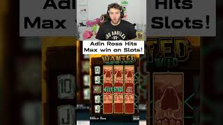 Adin Ross hits Max Win on Wanted Slot #Shorts #AdinRoss Profile