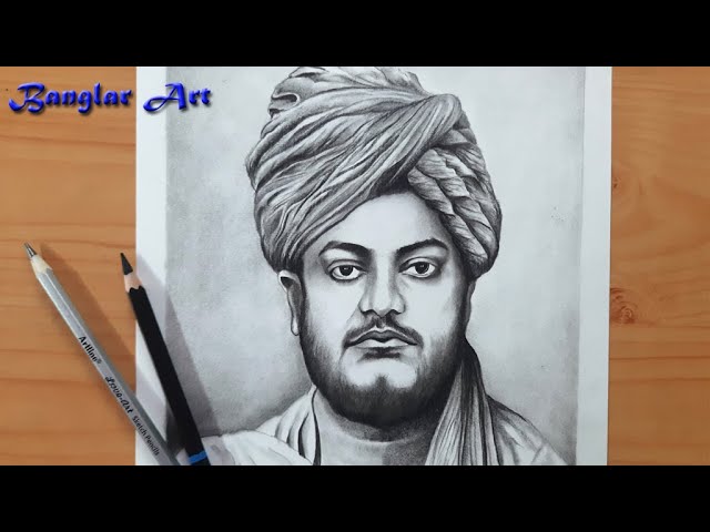 Swami Vivekananda Drawing For Beginners and Kids ll Very Easy Drawing  Vivekananda ll Swamiji Draw... - YouTube