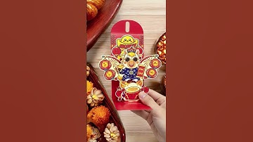 Mã 126 | Bao lì xì popup 3D cao cấp tết Bính Ngọ 2026